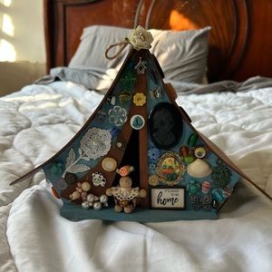 Embellished Birdhouse
